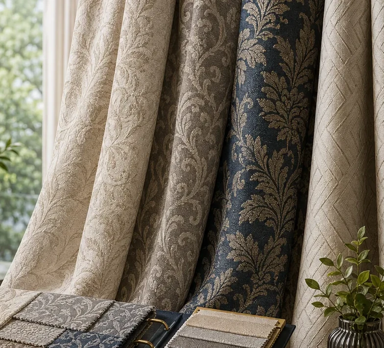 Colección de telas jacquard para cortinería